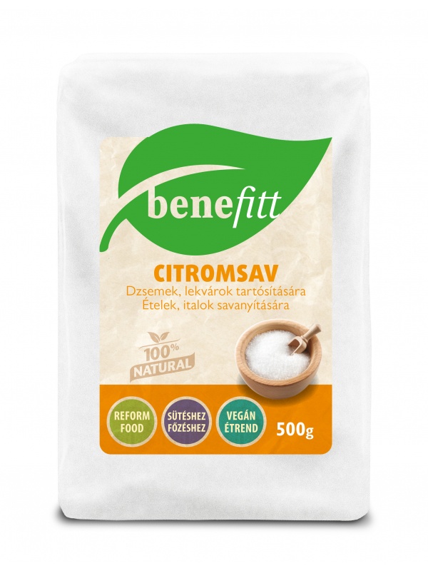 BENEFITT Citromsav 500g