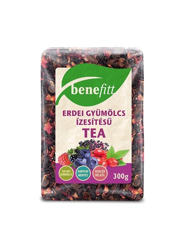 BENEFITT gyümölcstea erdei gyümölcs ízesítésű 300g