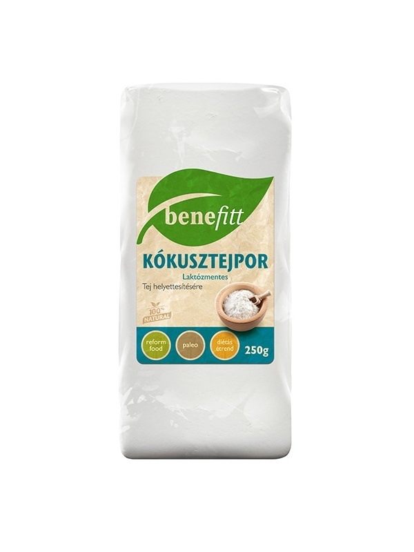 BENEFITT Kókusztejpor, kazeinmentes 250g