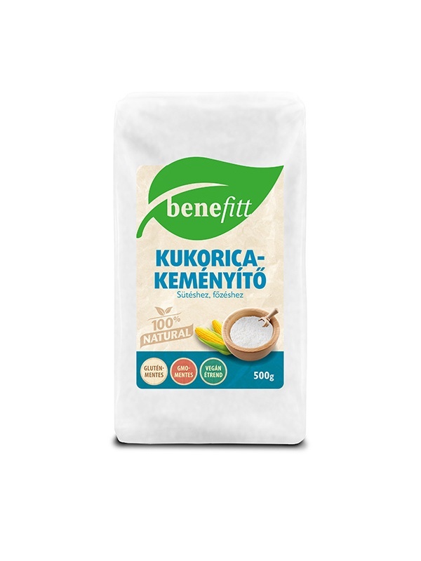 BENEFITT Kukoricakeményítő 500g, Gluténmentes