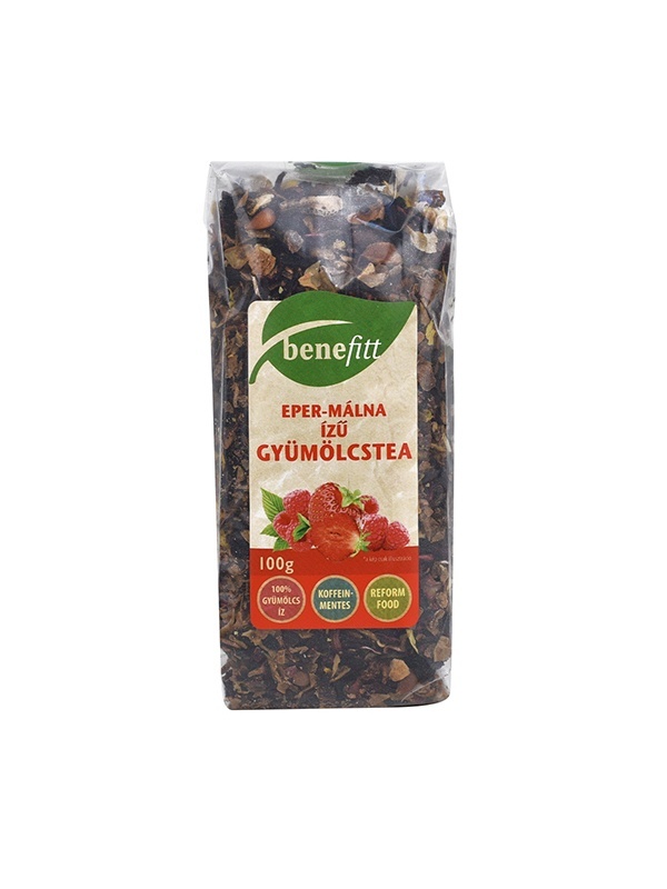 BENEFITT Tea Eper-málna 100g