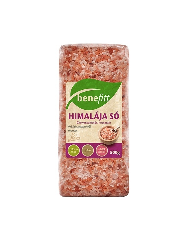 BENEFITT Himalája só Rózsaszín durvaszemcsés 500g