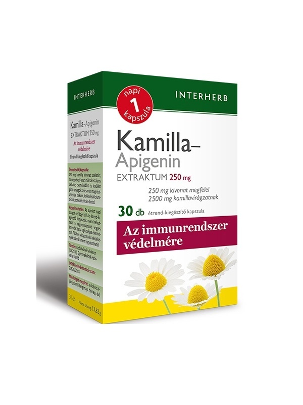 INTERHERB NAPI1 Kamilla- Apigenin Extraktum 250 mg 30db