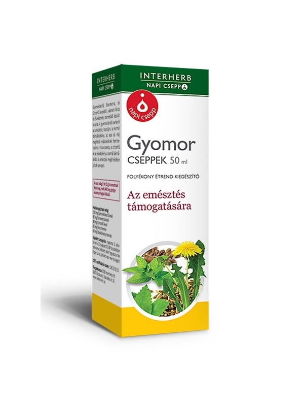 INTERHERB NAPI CSEPP Gyomor cseppek 50ml