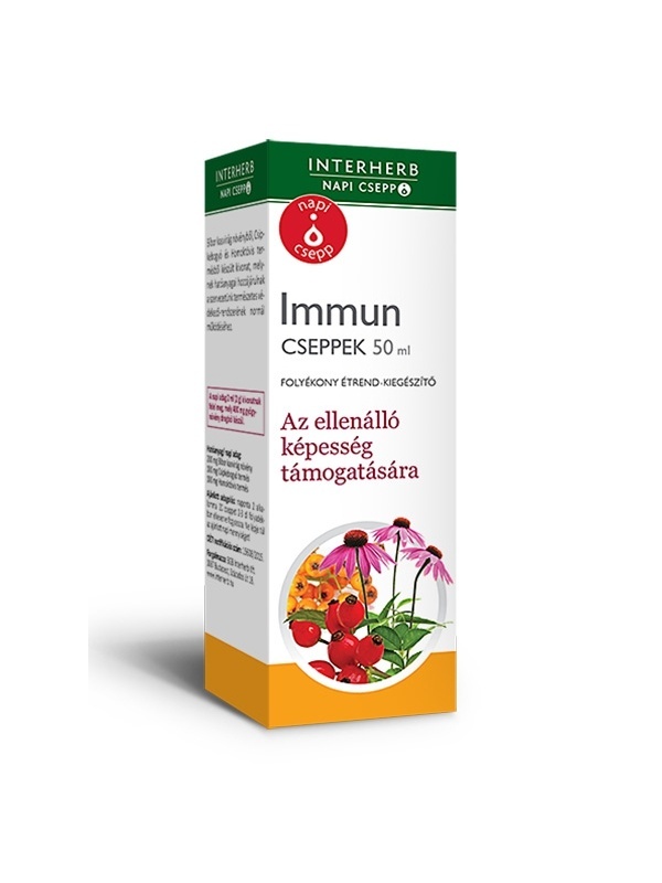 INTERHERB NAPI CSEPP Immun cseppek 50ml