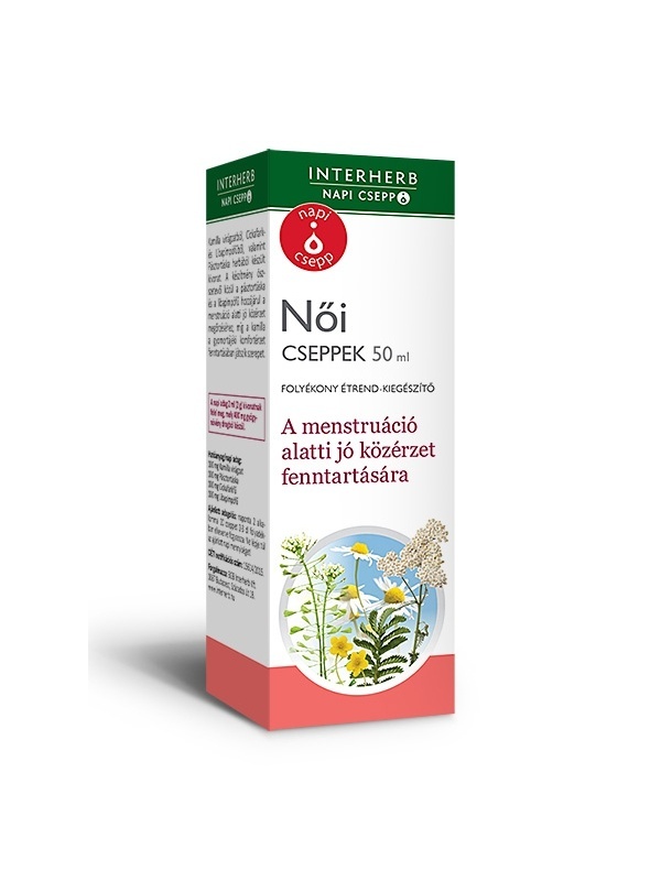 INTERHERB NAPI CSEPP Női cseppek 50ml