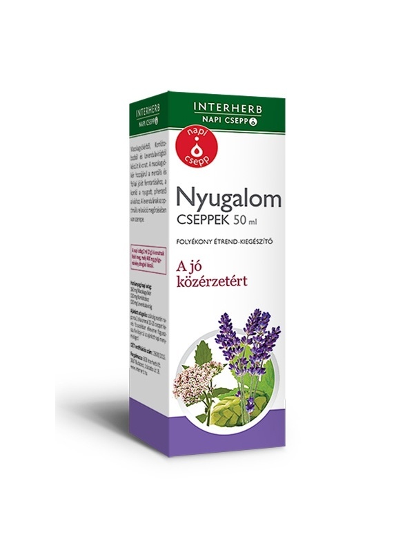 INTERHERB NAPI CSEPP Nyugalom cseppek 50ml