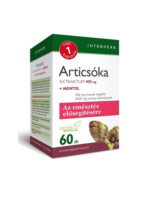 Interherb NAPI1 Articsóka Extraktum 60db