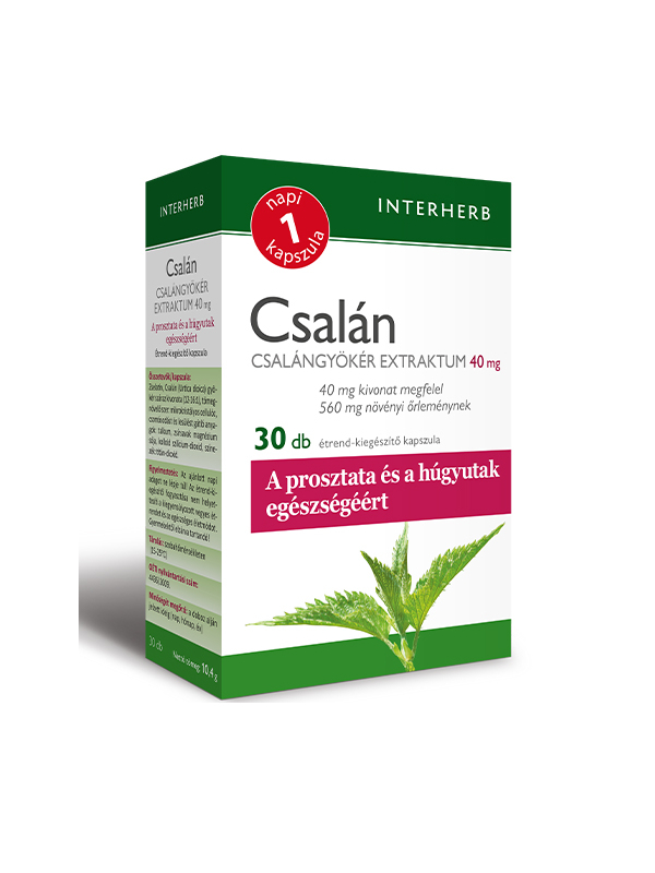 INTERHERB NAPI1 Csalángyökér Extraktum kapszula 40 mg 30db