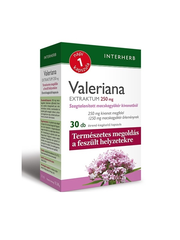 INTERHERB NAPI1 VALERIANA Extraktum 250 mg 30db