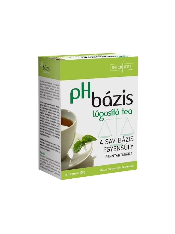 INTERHERB pH BÁZIS lúgosító tea 100g