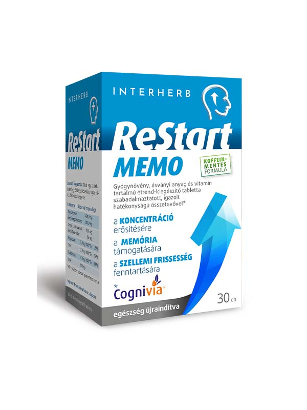 Interherb ReStart Memo tabletta 30x