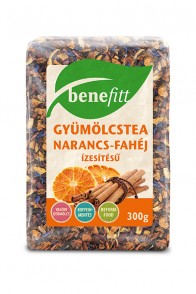 BENEFITT gyümölcstea narancs-fahéj ízesítésű 300g