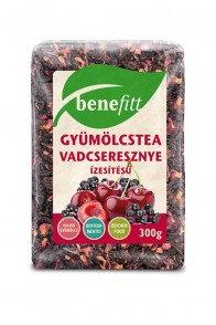 BENEFITT gyümölcstea vadcseresznye ízű 300g