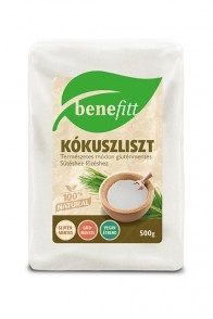 BENEFITT Kókuszliszt 500g, Gluténmentes