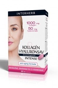 Interherb Kollagén&Hyaluronsav Szépségformula INTENSE tabletta 30db