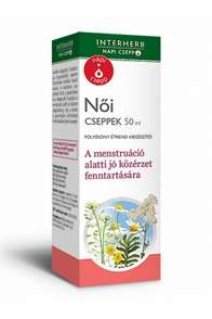 INTERHERB NAPI CSEPP Női cseppek 50ml