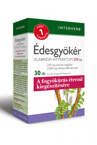 INTERHERB Napi1 Édesgyökér Extraktum kapszula 250 mg 30db
