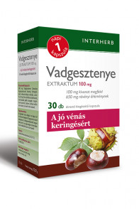 INTERHERB NAPI1 Vadgesztenye Extraktum kapszula 100 mg 30db