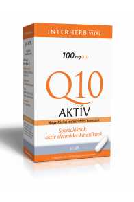 INTERHERB Q10 Aktív kapszula 100 mg 30db