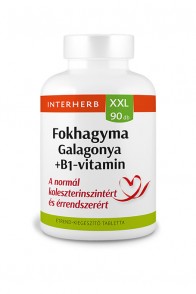 Interherb XXL FOKHAGYMA & GALAGONYA +B1-vitamin tabletta 90db