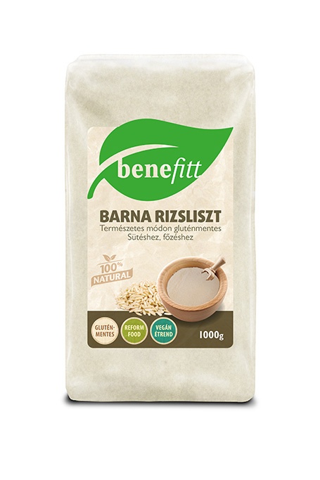 BENEFITT barna rizsliszt 1000g, Gluténmentes