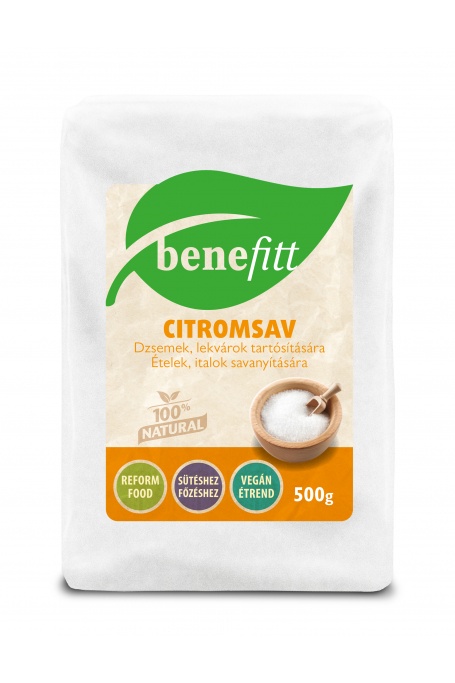 BENEFITT Citromsav 500g