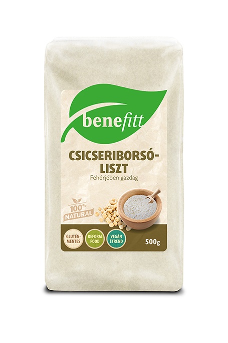 BENEFITT Csicseriborsóliszt 500g, Gluténmentes