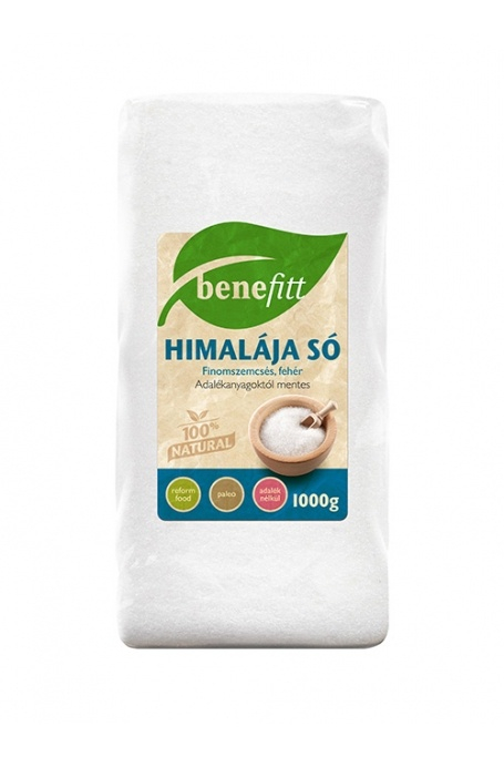 BENEFITT Himalája só fehér finomszemcsés 1000g