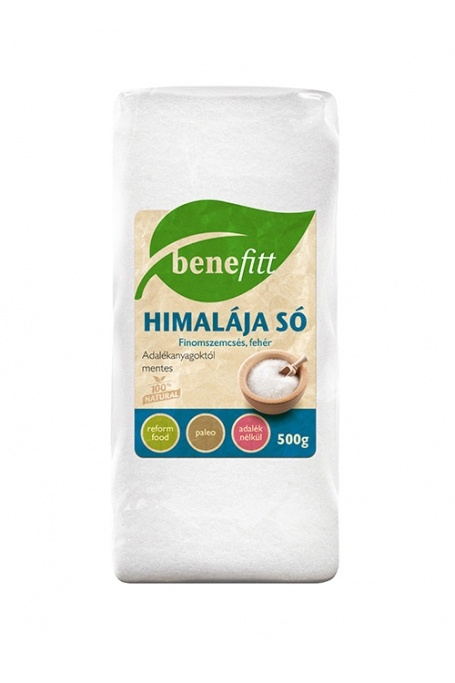 BENEFITT Himalája só fehér finomszemcsés 500g
