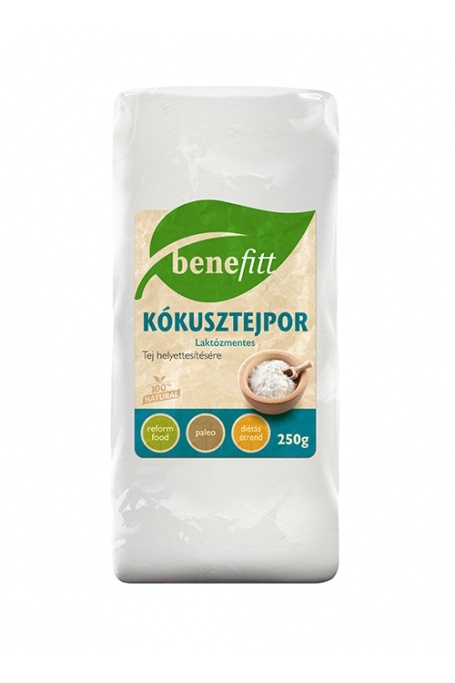 BENEFITT Kókusztejpor, kazeinmentes 250g