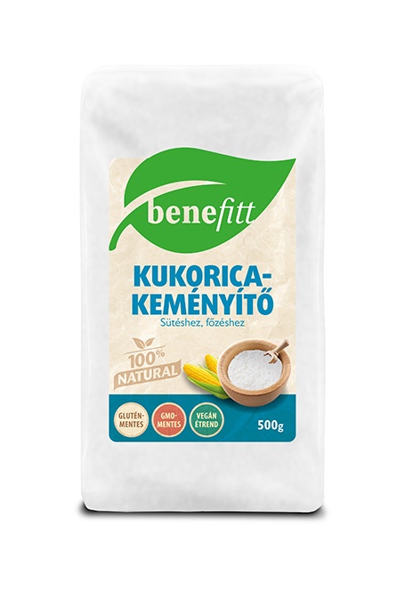 BENEFITT Kukoricakeményítő 500g, Gluténmentes