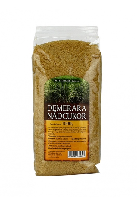 INTERHERB GURMAN demerara nádcukor 1000g