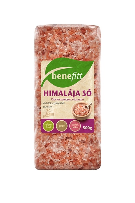 BENEFITT Himalája só Rózsaszín durvaszemcsés 500g
