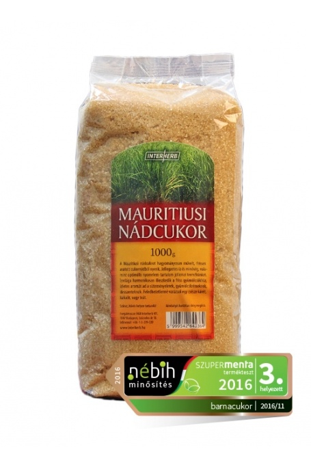 INTERHERB GURMAN Mauritiusi Nádcukor 1000g