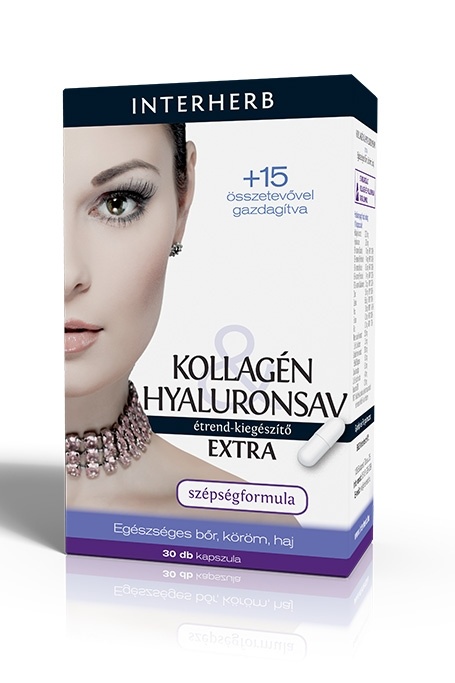 INTERHERB Kollagén & Hyaluronsav EXTRA kapszula 30db