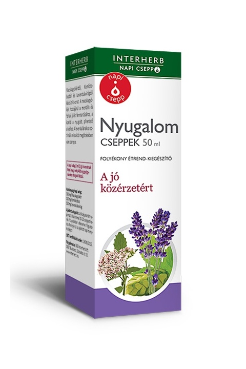 INTERHERB NAPI CSEPP Nyugalom cseppek 50ml