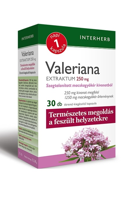 INTERHERB NAPI1 VALERIANA Extraktum 250 mg 30db