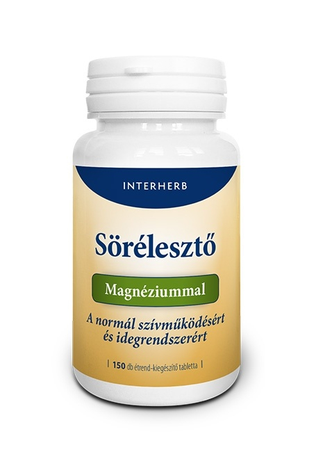 INTERHERB Sörélesztő Magnéziummal Vitalizáló hatóanyagokkal tabletta 150db