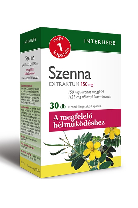 INTERHERB NAPI1 Szenna Extraktum 150 mg 30db